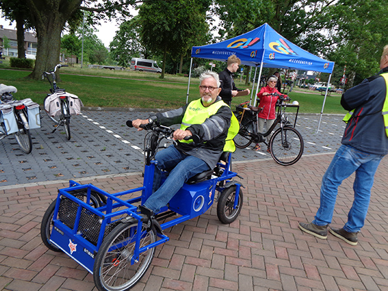 FoxiBikes op 1 juli 2021 op de Senioren Fietsdag van GA Harderwijk! in Harderwijk. 