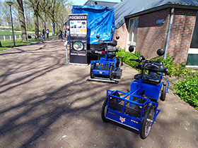 FoxiBikes op 21 april 2022 op de Doortrappen-dag (Fietsersbond) in Dwingeloo