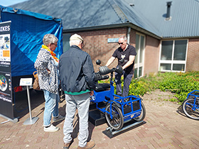 FoxiBikes op 21 april 2022 op de Doortrappen-dag (Fietsersbond) in Dwingeloo