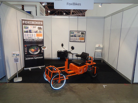 FoxiBikes stond van 13 t/m 17 september 2022 met de Sitibike 1.8 op de 50PlusBeurs in de Jaarbeurs in Utrecht.