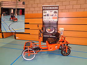 FoxiBikes op 20 september 2022 op de Doortrappen-dag (Fietsersbond) in Emmen. 