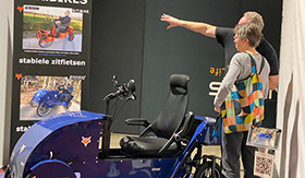 FoxiBikes op 24-26 februari 2023 met de Spidibike 1.7 op de Fiets- en Wandelbeurs 2023 
in de Jaarbeurs te Utrecht. 