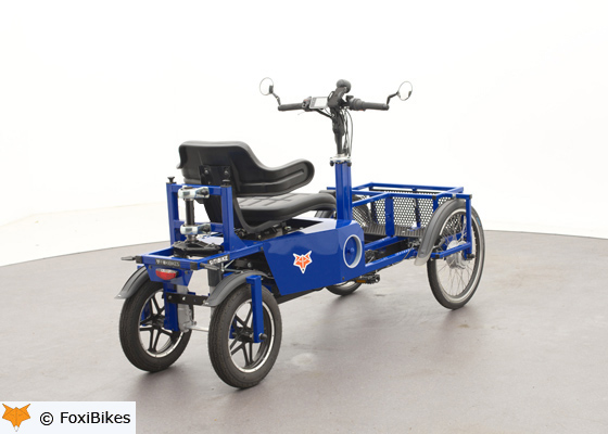 FoxiBikes Sitibike met open frame