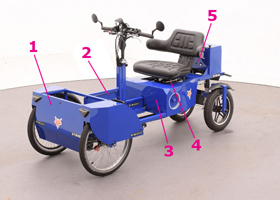 U kunt ook kiezen voor de 'Sitibike met bodywork-pakket', foto 2