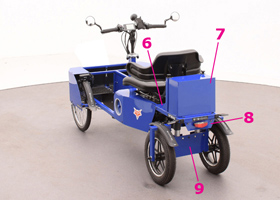 U kunt ook kiezen voor de 'Sitibike met bodywork-pakket', foto 3
